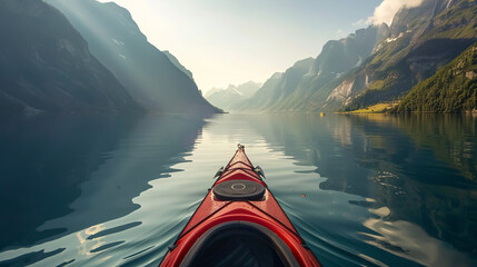 Plaisir en kayak