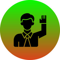 Raise Hand Icon