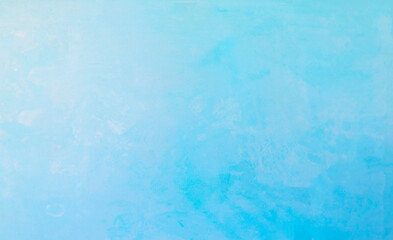Abstract blue artistic paint background, blank blue background