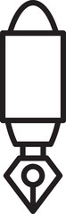 Obraz premium Fountain Pen Icon