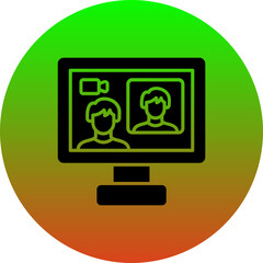 Online Meeting Icon