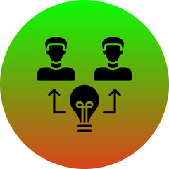 Idea Sharing Icon