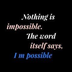 Motivational quotes design for success. A positive message for success in life. Inspirational quotes with black background.