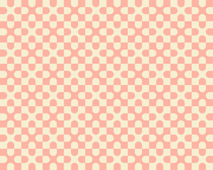 50s Mid Century Modern Atomic Age Seamless Pattern in pink colors