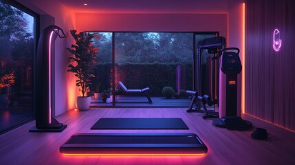 AI-enhanced personalized home fitness devices with real-time coaching: A smart home gym where devices provide real-time feedback on exercise form and progress.