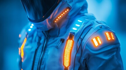 AI-powered wearable clothing with built-in temperature regulation: Garments that adapt to external temperatures, ensuring comfort by heating or cooling.