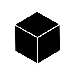 3d cube icon