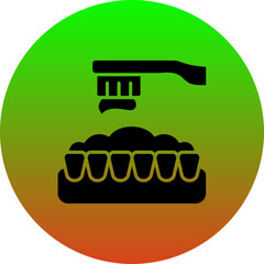 Teeth Brushing Icon