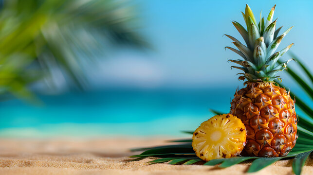 Summer Holidays Background With Copy Space 