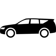 Crossover Car Silhouette