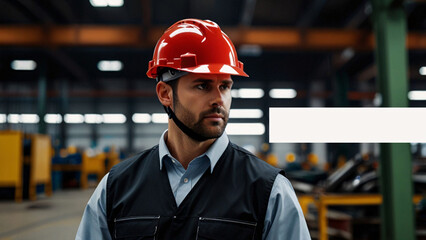 Senior employee an engineer man working in industry factory Plan work in the system.