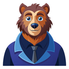 Print Bear Clipart Vector Art Set for Custom Designs, Creative Projects, and Graphic Needs