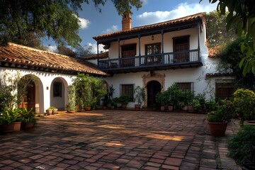 Colonial Courtyard House in Cartagena