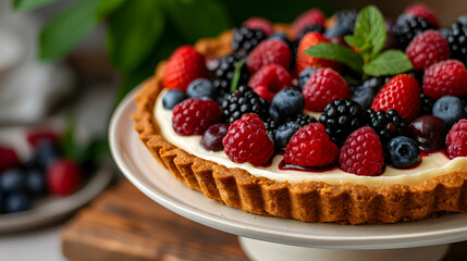 Summer Berry Tart 