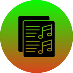 Music score Icon