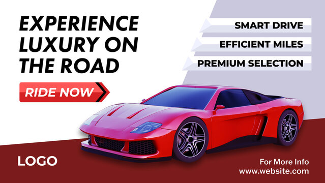 3D Auto Car Product Promo