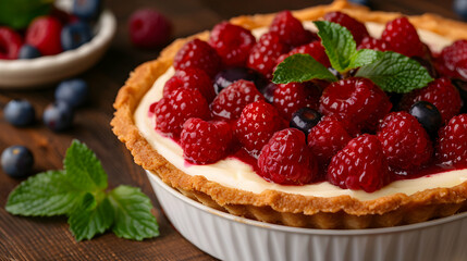 Summer Berry Tart 