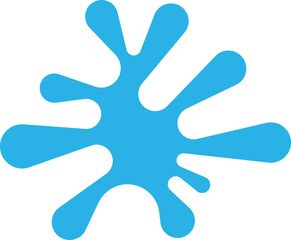 Water drops, sea ocean waves stencil. Liquid elements, cry droplet icons vector . Ink, sauce, river isolated splashes, wet droplets dew shape, on transparent background, used for mobile or ui.