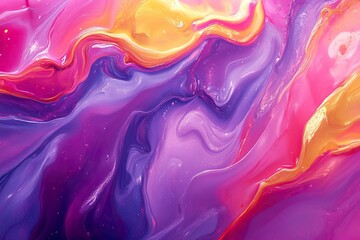 A vibrant colorful abstract texture with swirling patterns and bold brushstrokes