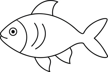 Colorful Sea Adventures with Simple Fish
