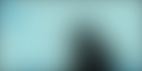 Naklejka premium Abstract Mesh Gradient in Cool Tones Noise, Blue and Green Mesh Gradient with Soft Blurred Transitions.