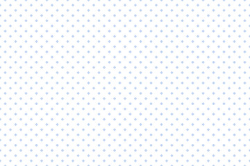 Seamless Geometric Light Blue Dots Pattern. White Textured Background. 