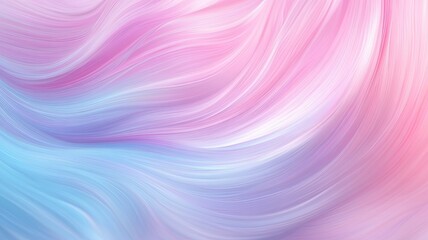 Fototapeta premium Abstract pastel swirl pattern in pink and blue, Soft abstract swirl pattern in pastel shades of pink and blue, creating a flowing, calming, and dreamy visual effect. 