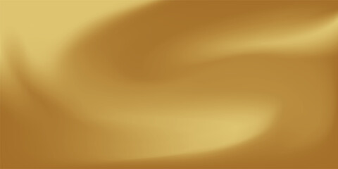 Gold abstract blurred gradient background. Vector illustration.