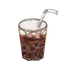 glass of cola