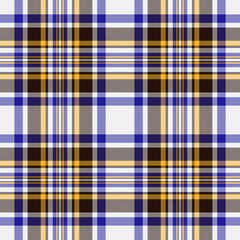 Cross texture textile fabric, mexico background vector pattern. Sale seamless plaid tartan check in white and black colors.