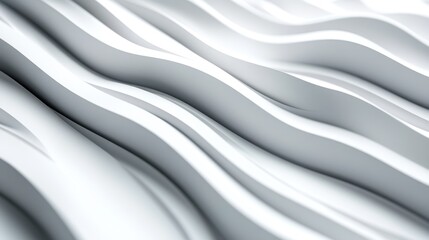 Obraz premium Abstract White Curved Lines Texture
