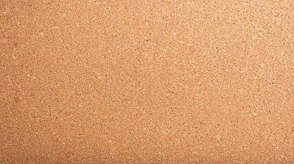 Fototapeta premium A close-up view of a textured cork board surface, showcasing its natural warm tones.
