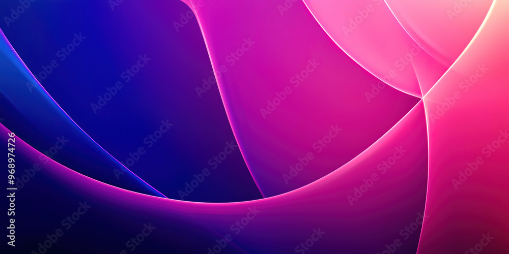 Poster soft waves abstract background