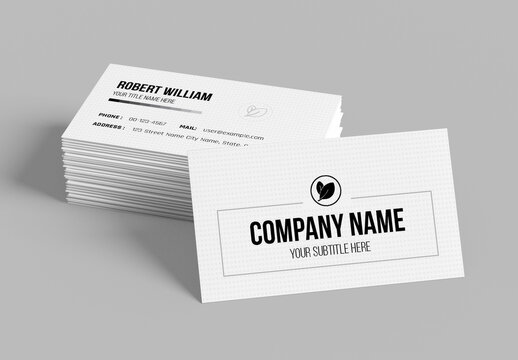 Business Card Design Layout