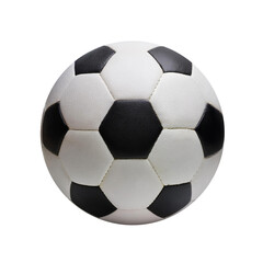 Football Soccer Ball on White Background