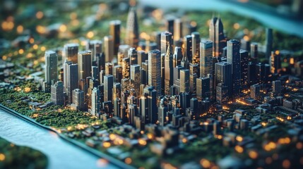 Futuristic AI-powered digital twins of cities for disaster preparedness: A real-time simulation of an entire city, using AI to predict and prepare for natural disasters.