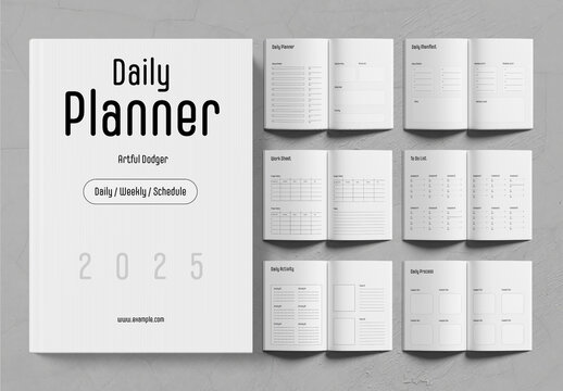 Daily Planner Layout