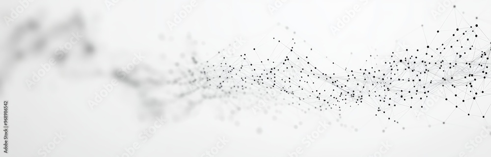 Poster an abstract 3d rendering of a futuristic white hexagon background with a honeycomb concept. a wave o