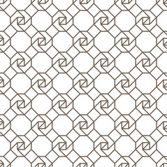 Fototapeta premium geometric pattern with geometric shapes and squares on a white background.