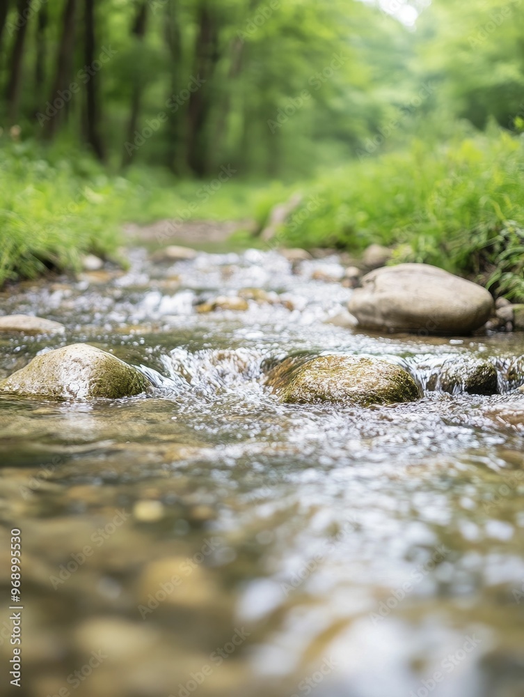 Canvas Prints Allow the soothing sounds of nature to envelop you as you unwind beside a tranquil stream.