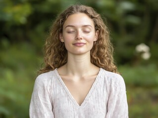 Naklejka premium Mindful Meditation Sessions Enhancing Emotional Resilience and Calmness