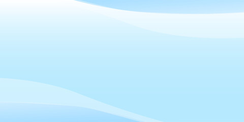 Abstract white wavy glowing lines on a blue background. Futuristic digital high-technology pattern for banner