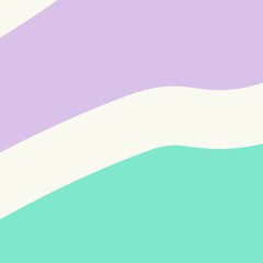Pastel Wave Layers in Abstract Minimalism