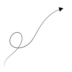 illustration of an arrow 