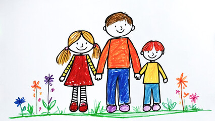 children's drawing of people