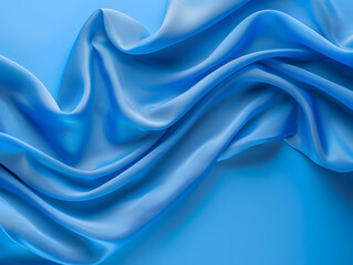 Obraz premium Blue background with different shades and gradient. Neural network AI generated art