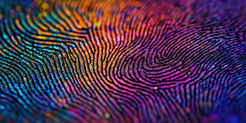 Obraz premium Fingerprint Files: A meticulously organized database of fingerprints and identification information.