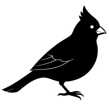 recommend clip art: finch bird silhouette vector black animal birds 