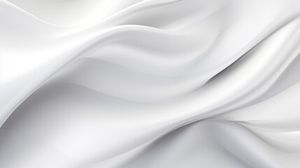 Naklejka premium Abstract soft shiny white gray wavy line background graphic design. Elegant white gray modern architecture art. Blurred backdrop effect back