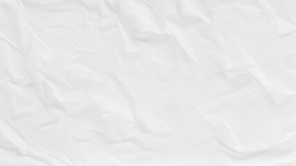 Fototapeta premium crumpled white paper texture, abstract background 